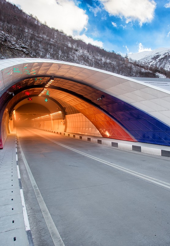 Въездной портал Рокского тоннеля